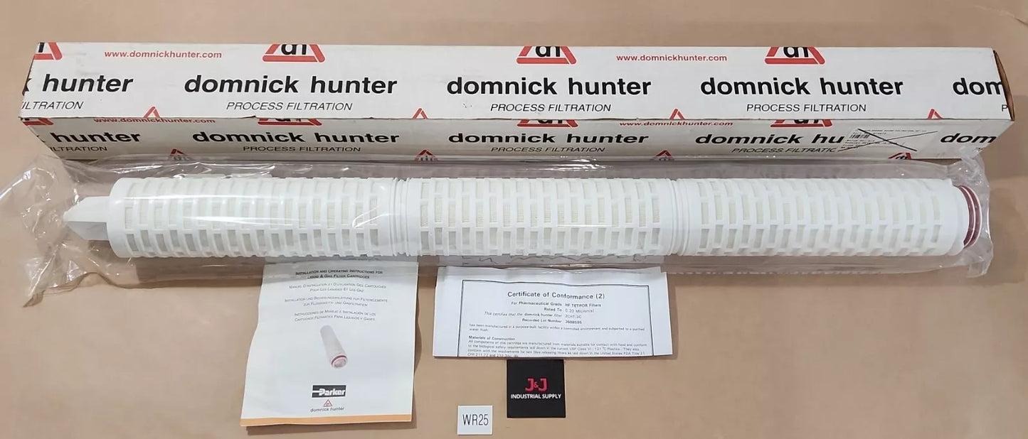 Parker Domnick Hunter ZCHT/3C High Flow TETPOR Filter Cartridge